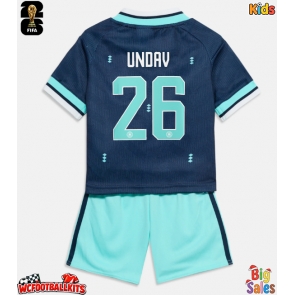 Germany Deniz Undav #26 Replica Away Stadium Kit for Kids World Cup 2026 Short Sleeve (+ pants)
